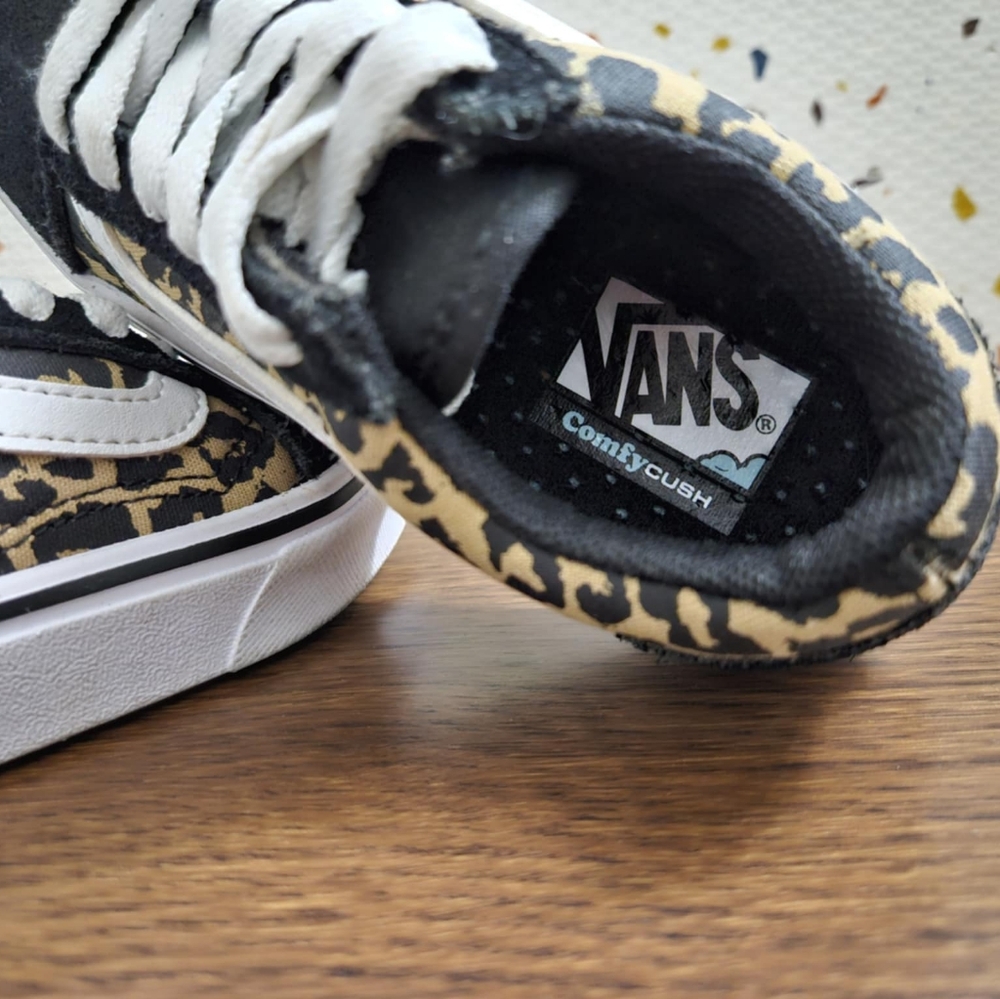 Vans Leopard Print Sneakers